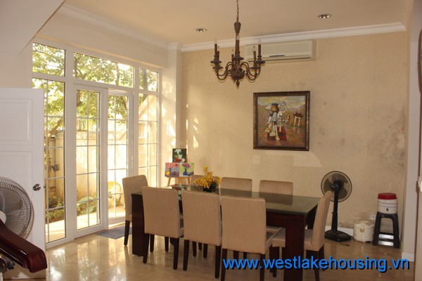 House at a good position for rent in Ciputra, Tay Ho, Hanoi